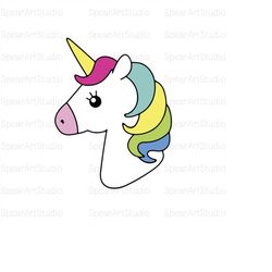 Unicorn svg, unicorn face svg, unicorn birthday svg, unicorn vector, unicorn clipart, popular, Cut Files, Cricut, Silhou