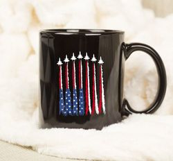 The Patriotic American, 4th Of July Anniversary Mug