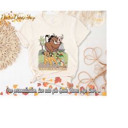 Vintage Disney Lion King Comfort Colors Shirt, Vintage Lion King Shirt, Hakuna Matata Shirt, Animal Kingdom Shirt, Retro