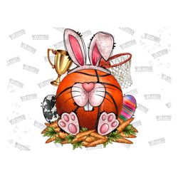 basketball easter bunny png sublimation design, easter bunny png, basketball png, happy easter png, baseball easter png,