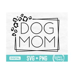 Leopard Dog Mom Svg, Dog Lover Svg, Dog Mom Shirt Svg, Cheetah Dog Mom Png, Dog Quote Svg, Dog Png Sublimation Design, C
