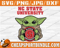 North Carolina State University Athletic Baby Yoda svg, North Carolina State University Athletic svg, N C A A Teams svg