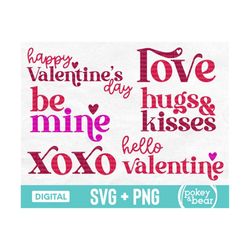 Valentine Svg Bundle, Valentine's Day Svg Bundle, Valentine Png, Valentine Shirt Svg, Be Mine Svg, Sublimation Design, V