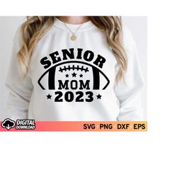 senior mom 2023 football svg, football and cheer mom svg, football mom svg, cheer mom shirt svg, football mama svg, game