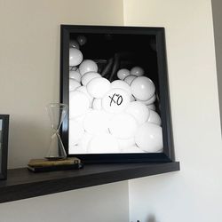 House of Balloons Poster, Black and White, Music Wall Art, NoFramed, Gift