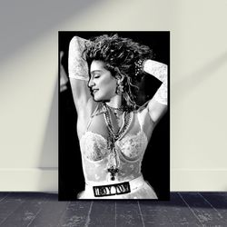 Madonna Music Poster Wall Art, Room Decor, Home Decor, Art Poster For Gift