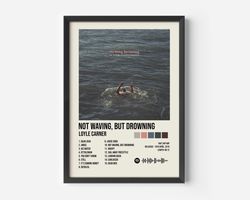 Loyle Carner Poster  Not Waving, But Drowning  Loyle Carner Playlist  Album Cover Poster  Album Cover Wall Art  Premium