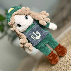 Crochet pattern dolls, amigurumi