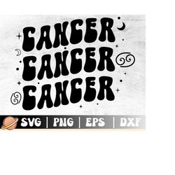 Cancer Svg | Cancer Zodiac Sign | Its Cancer Season | Astrology Svg File For Cricut | June Girl | july birthday