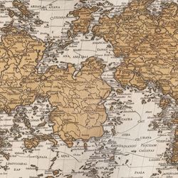 Old World Map 42 Pattern Tileable Repeating Pattern