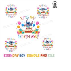 Birthday Boy Png Bundle, Happy Birthday Png, Birthday Boy Squad Png, Kids Birthday Party Ideas, Family Trip Png, Birthda