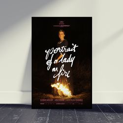 Portrait of a Lady on Fire Movie Poster Wall Art, Room Decor, Home Decor, Art Poster For Gift, Vintage Movie Poster, Mov