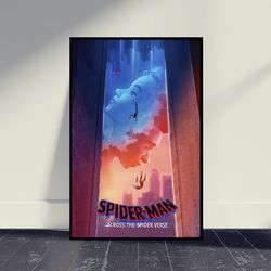 Spider-Man Across the Spider-Verse Movie Poster Wall Art, Room Decor, Living Home Decor, Art Poster For Gift, Movie Prin