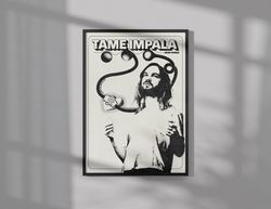 Tame Impala Poster  Music Poster  Wall Art  Wall Decor