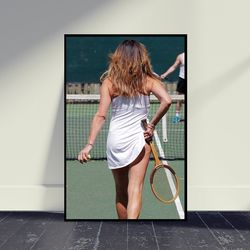 Tennis Girl Martin Elliot Poster, Living Room Decor, Home Decor, Wall Decor, Art Poster For Gift.jpg