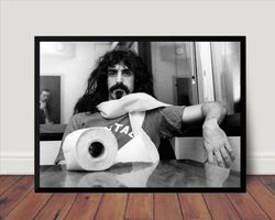 Frank Zappa Music Poster, No Framed, Gift