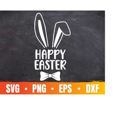 Happy Easter SVG | Easter Eggs EPS | Easter Bunny / Rabbit PNG | Easter Teacher Eps | Hello Easter Day | Commercial Use