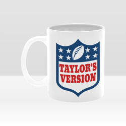 Taylor's Version Mug Football Kelce Swift