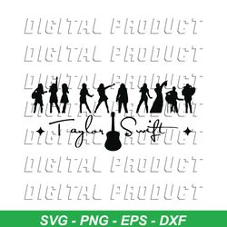 Vintage Taylor Swift Signature SVG Silhouettes Download