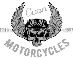 Motorcycle svg logo, Motorbike SVG PNG, Harley Logo, Skull SVG Files, Motorcycle Tshirt Design, Digital Download 276