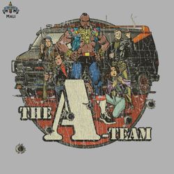 The A Team 1983 Sublimation PNG Download