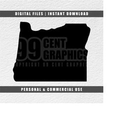 Oregon Svg, United States Svg, State Silhouette Svg, Cricut Svg, Engraving File Svg, Cut File Svg, Instant Download