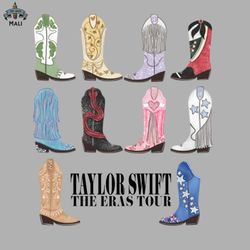Taylor Swift Eras Tour Boots Sublimation PNG Download