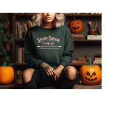 Salem Broom Company Shirt, Halloween Shirts, Spooky Shirt, Funny Halloween Shirt, Halloween Gift Tees, Sarcastic Shirts,