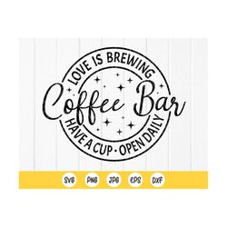 fresh brewed coffee bar svg,wall art coffee,kitchen decor,coffee gift svg,bar decor,coffee sign,home decor,instant downl