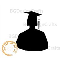 Graduate SVG, Graduate Silhouette, Graduation SVG, Student Svg, School Svg