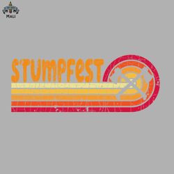 Stumpfest Axe Retro Sublimation PNG Download