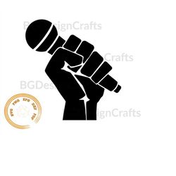 Microphone SVG, Microphone DXF, Microphone Clipart, Microphone svg cut file, Microphone cut file, Microphone png, Microp