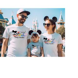 Disney Family Vacation 2023 Shirt, Disney Trip, Disney Shirt, Disney Squad Shirt, Disney Trip Shirt, Disney Group Shirt,