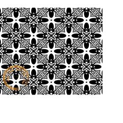 pattern ornament 2, pattern ornament svg, seamless pattern svg, western pattern png, floral pattern clipart, damask cut