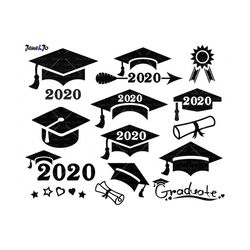 Graduation SVG ,Graduation Cap SVG,Graduation 2020 Svg Cut file,Graduation SVG Silhouette , Graduation Svg,Graduate svg,