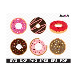 Donut SVG ,Doughnut SVG,Circut cut files ,Silhouette Cut Files,cake svg,Candy, Donut Cut File,Sprinkle Donut SVG file,Pr