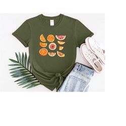 Summer Fruit Style Shirt, Cute Fruit Shirt, Lemons Shirt, Botanical Shirt, Cottagecore Shirt, Summer Shirt, Garden Shirt