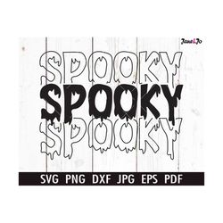 Spooky SVG, Spooky Clipart ,Halloween svg png ,Spooky shirt svg, Spooky Vibes svg, Halloween shirt svg, trick or treat s