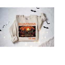 Halloweentown Sweatshirt, Halloweentown Est 1998 Sweatshirt, Halloweentown University, Retro Halloweentown Sweater, Hall