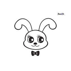 Bunny SVG, easter svg,easter clipart, Easter bunnies svg,dxf vector, Easter Bunny Cute svg,bunny face svg,Easter Basket