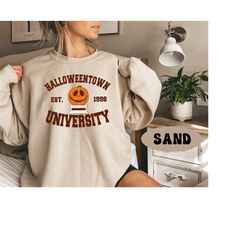 Halloweentown EST 1998 Sweatshirt, Halloweentown University Shirt, Fall Sweatshirt, Halloween Shirt, Halloweentown Sweat