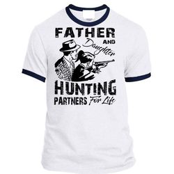 Father And Daughter Hunting Partners For Life T Shirt, Sport T Shirt