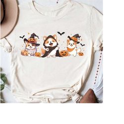 Corgi Halloween Shirt, Dog Halloween Shirt, Corgi Lover Shirt, Halloween Shirt