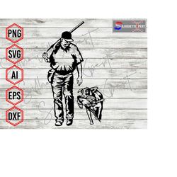 Hunting svg, Pheasant Hunting svg, Bird svg - Clipart, Silhouette, Cricut, CNC, Laser, Vinyl Cutter, Decal Sticker, T-Sh