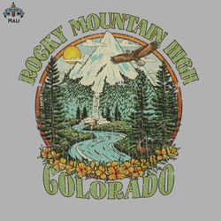 Rocky Mountain High 1972 Sublimation PNG Download