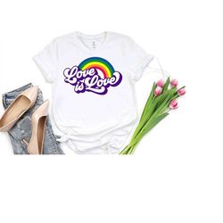 Love is Love Shirt, LGBQT Shirt, Pride Month Shirt, LGBT Shirt, Rainbow Shirt