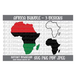 Africa Svg, Africa Png, Africa Clipart, Africa Vector, Africa Outline, Africa Stencil, Africa Silhouette, African Svg, A