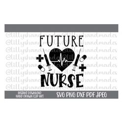 Nursing Student Svg Future Nurse Svg Student Nurse Svg Nursing School Svg Nurse Svg Nursing Svg Nurse in Progress Svg Nu