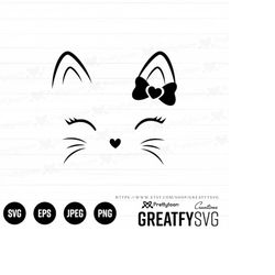Cat SVG. Cat Face SVG. SVG. Meow Svg. Cat Clipart. Cat Cut File. Cat Face Cricut. Cat Face Cut File. Cute Cat Face. Inst