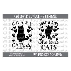 Cat Shirt Svg, Cat Mom Svg, Crazy Cat Lady Svg, Cute Cat Svg, Cat Png, Cats Svg, Cat Saying Svg, Cat Silhouette Svg, Fun